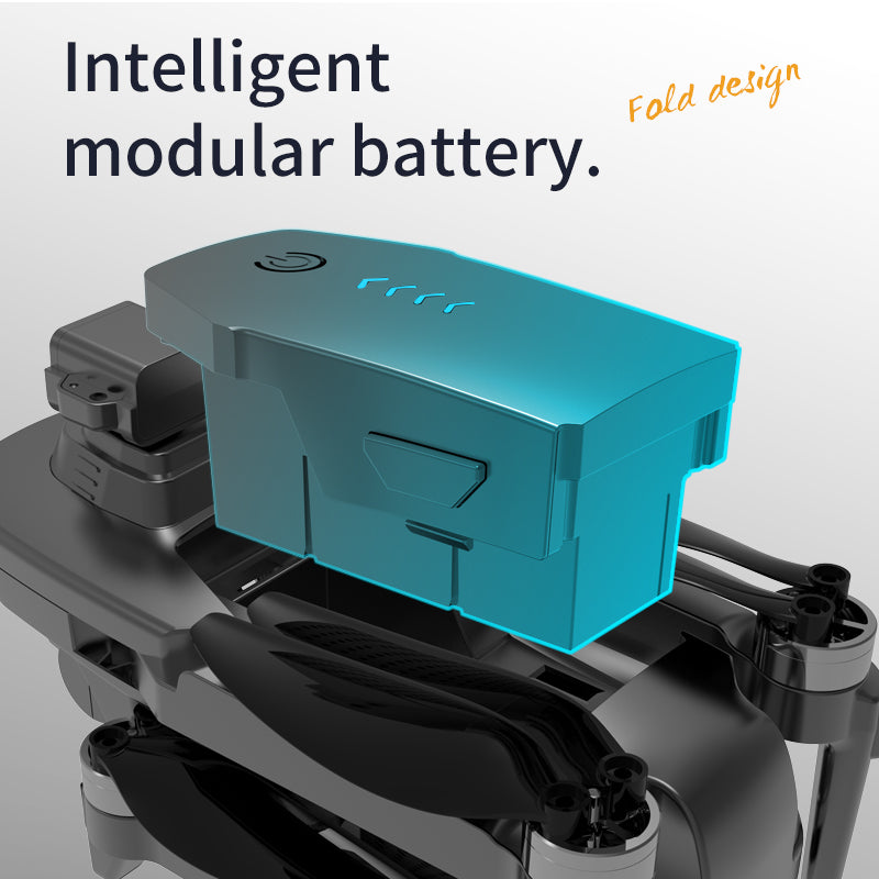 Foldable drone with 5G transmission—view real - time aerial footage without any delay