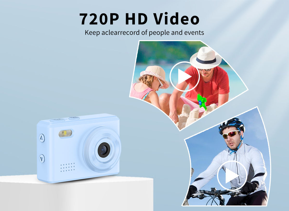 Portable outdoor bike cameras: lightweight, one-click shoot, record cycling adventures easily