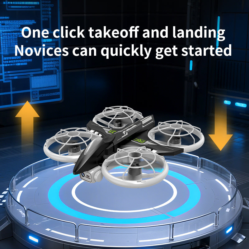 Stable flight drone is easy to handle, helping beginners master aerial skills quickly