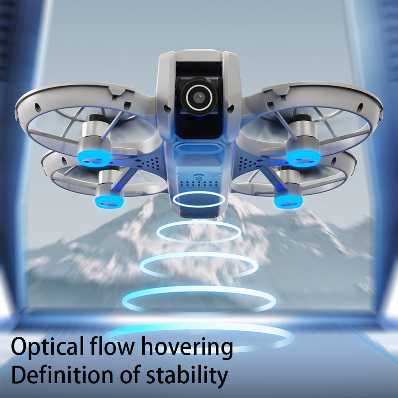 one-key return, no complex operation—kids master aerial photography easily.