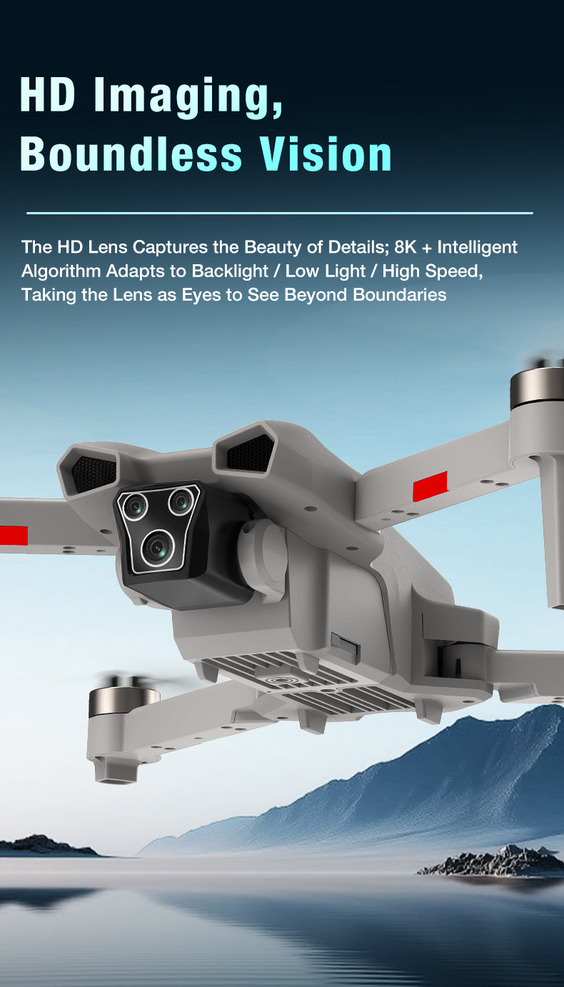 L107 Pro Entry Aerial Drone 120° Wide Lens Gesture Shooting 3D Flip Portable Storage Bag