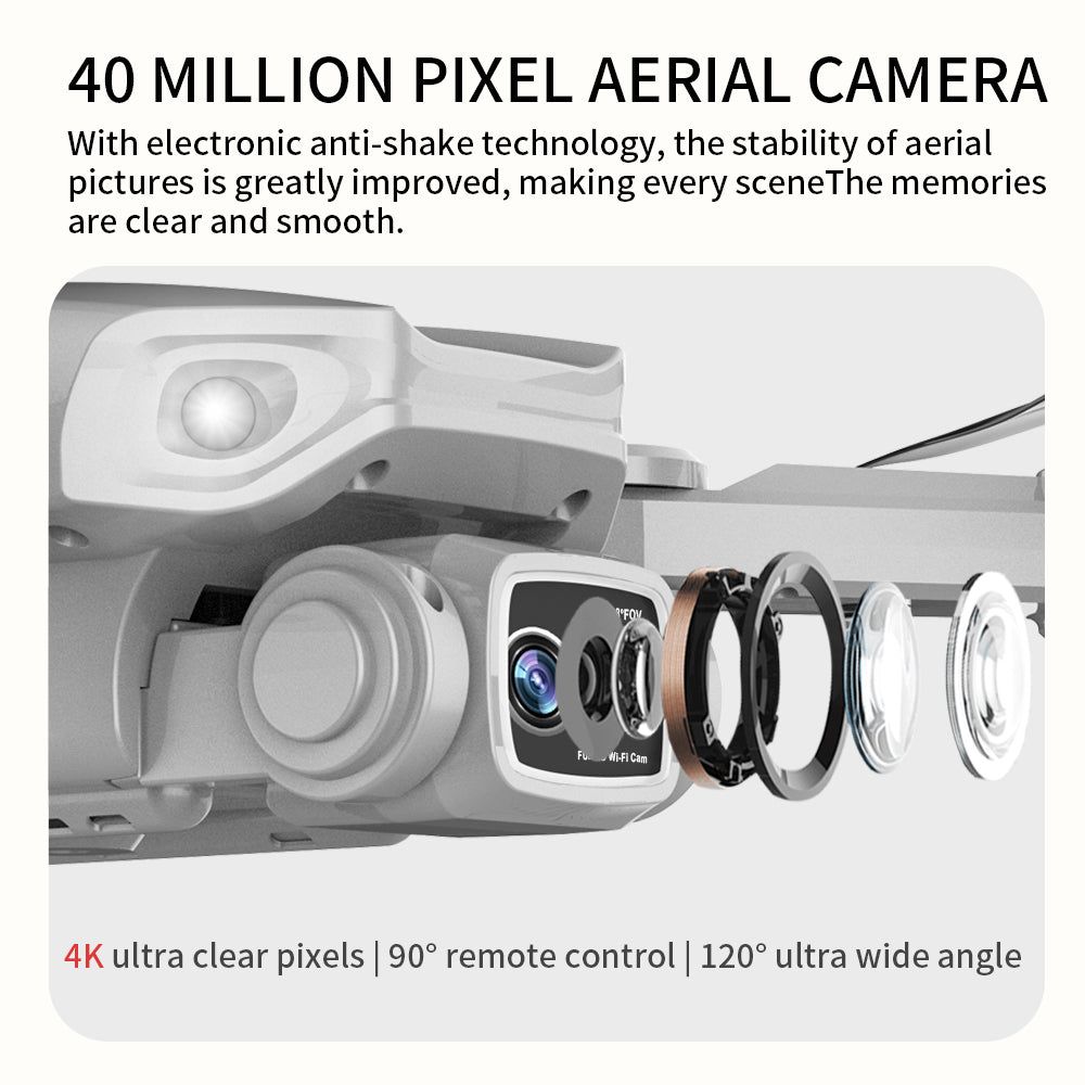 Portable Kids’ Toy Drone – Anti-Collision, Rechargeable, Fun Backyard Adventures