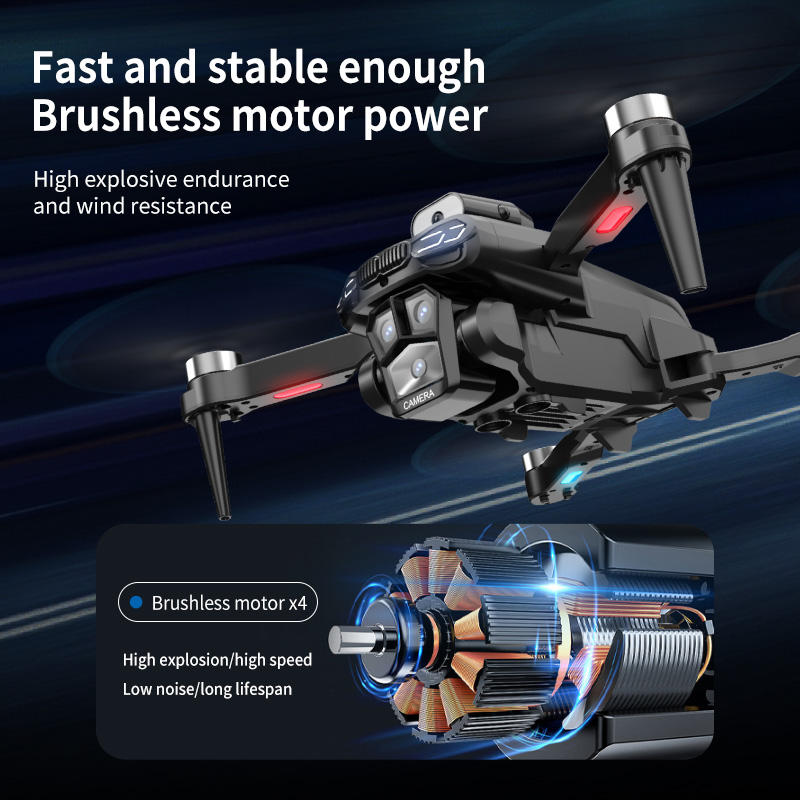 Long Battery Life Drone With Smart Obstacle Avoidance For Safe Flight