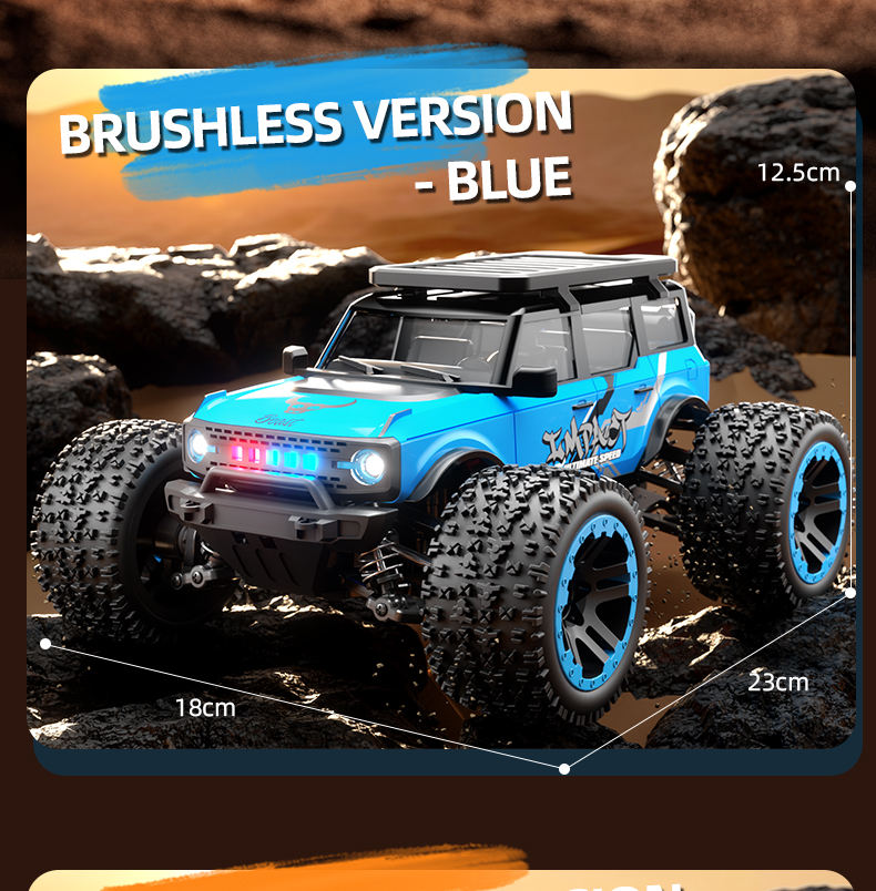 High-speed toy car with strong power, cool design, perfect gift for kids