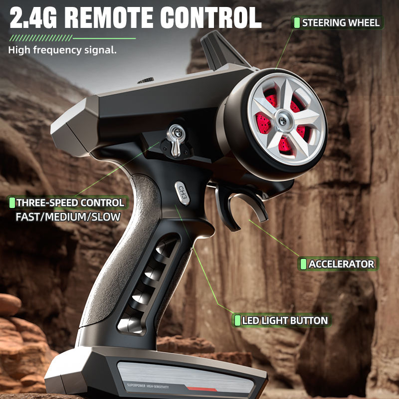 Sturdy structure toy car, wear-resistant wheels and smooth operation for long playtime