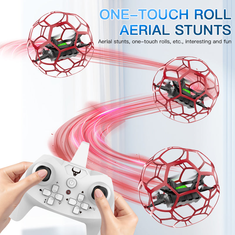 Kid - friendly mini drone, durable and safe, cultivate children's interest in aerial exploration.