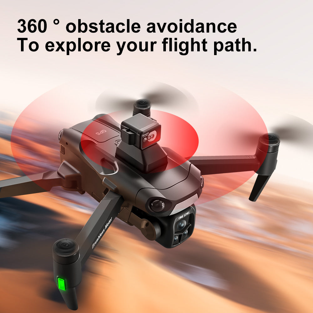 Follow me mode drone, automatically track your movement, capture dynamic moments effortlessly