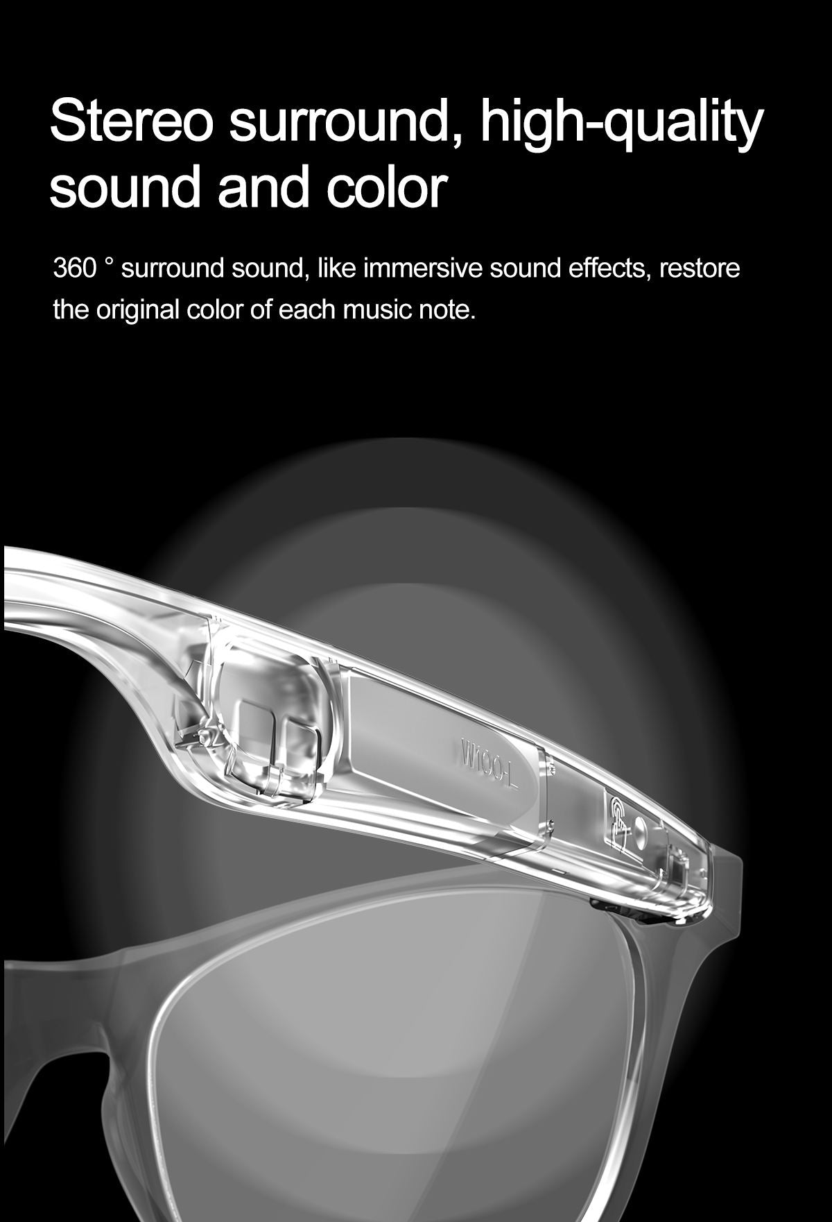 Touch control + multi-device connection, pro smart glasses set new standards for wearables