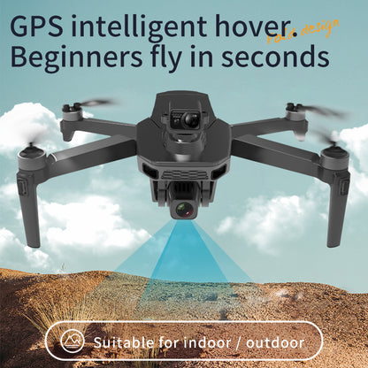 Foldable drone with 5G transmission—view real - time aerial footage without any delay