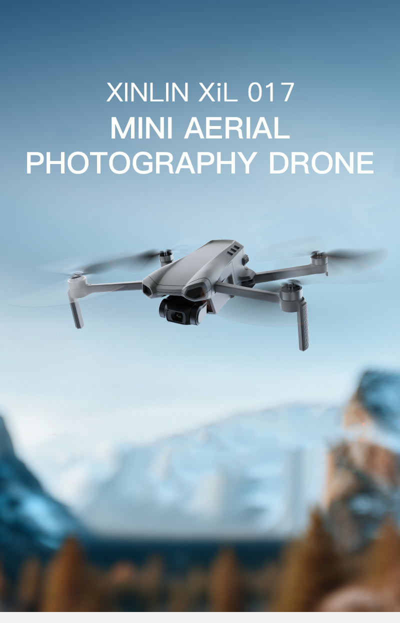 XiL 017 GPS Drone 5.5" Touch Screen Remote 6KM 5G Relay FPV 3-Axis Gimbal 4K Camera
