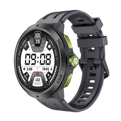 Outdoor Smart Watch – Weather Forecast, Compass, Essential for Hiking Trips