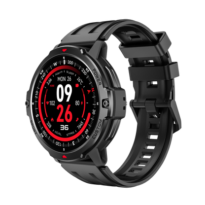 C31 GPS Bluetooth Calling Smart Watch | 1.46" Round Screen 3ATM Waterproof 100+ Sport Modes