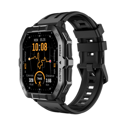 C32 Pro BLE5.4 Bluetooth Calling Smart Bracelet Altitude Barometer Compass Sports Watch