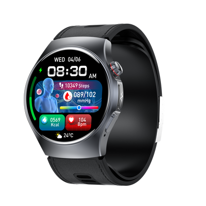 GS206 4G Smart Watch Dual Call Sleep Body Composition Tracker For Android iOS