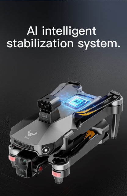 Beast Master GPS Drone 3-Axis EIS Gimbal 4K Photo 10KM Long Range With 5.5" Screen Remote