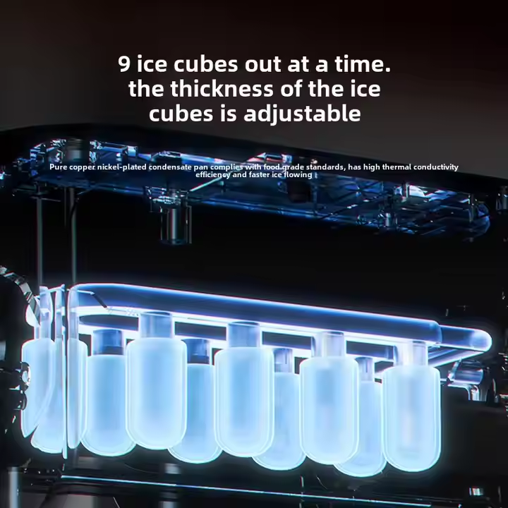 Fast Ice Maker, Enjoy Cool Drinks Anytime in Summer