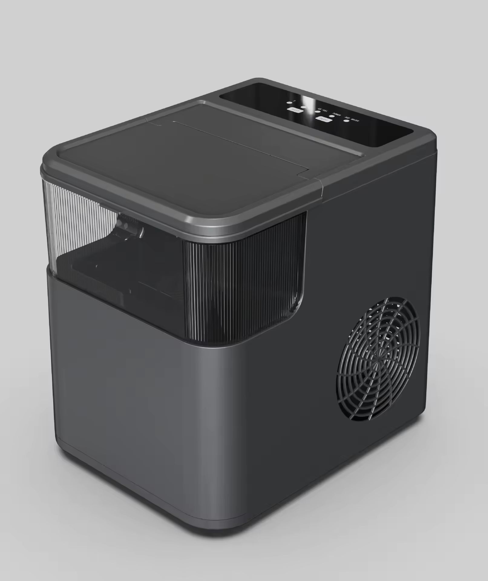 Fast Ice Maker, No Waiting for Cool Drinks,Fully Automatic Ice Maker, One-touch for Easy Use