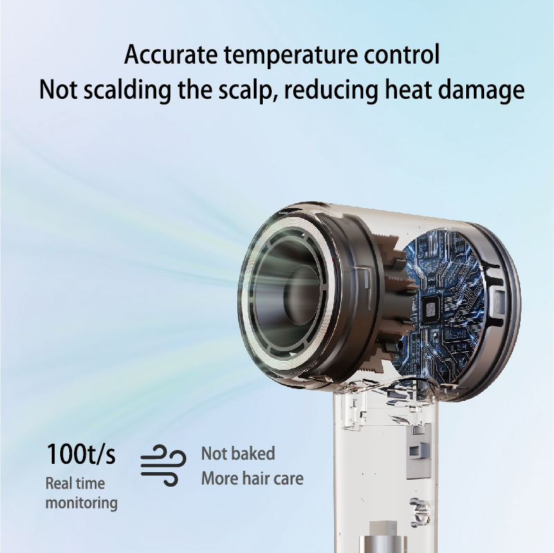 Negative Ion Hair Dryer, Dry & Style for Home Use