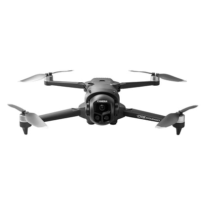 D15 GPS Brushless Drone 4-Way Obstacle Avoidance 1080P Dual Camera with 4.5" Screen Remote