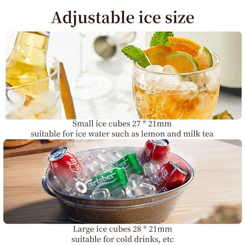 Large Capacity Ice Maker, Meet Daily Various Needs