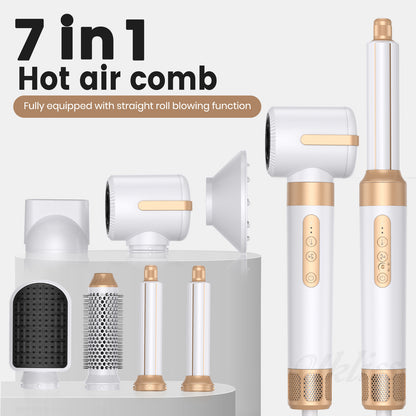 Hot & cold air cycle dryer, style and dry in one step, magnetic nozzle easy to remove