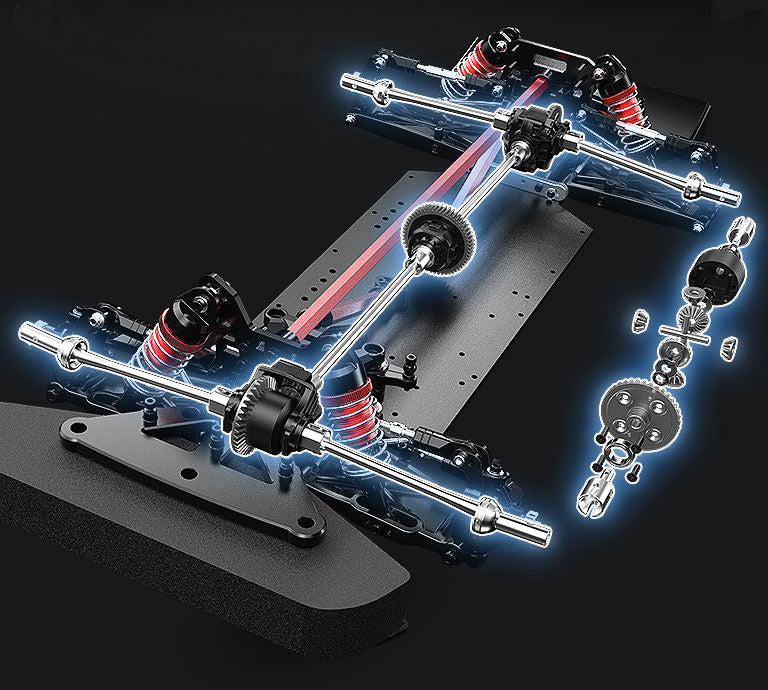 Super speed toy racing car, easy control, long battery life for endless play