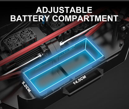 Super speed toy racing car, easy control, long battery life for endless play