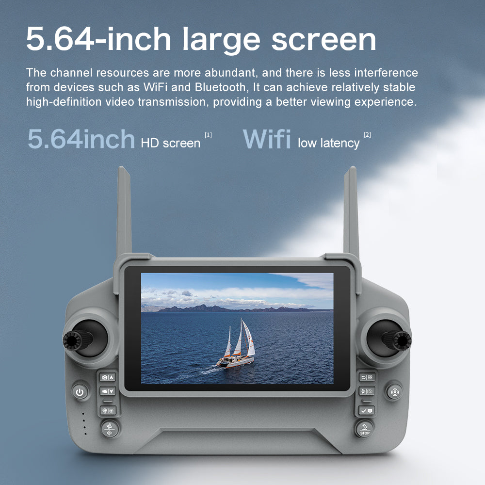 ZHRC-ZH8 Beginner-Friendly Drone, Obstacle Avoidance/Speed/Headless Mode, Stable Optical Flow Positioning