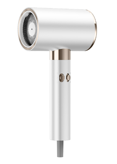 Low noise hair dryer, powerful airflow, quiet styling at home easily