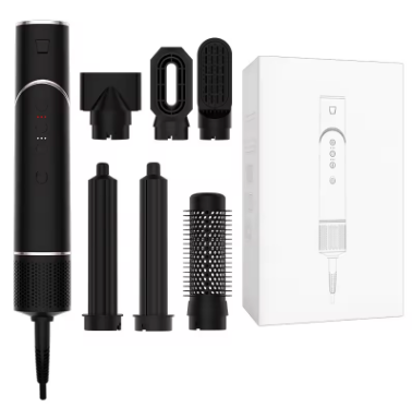 6 in 1 Hot air Comb Folding Multi-functional High-speed Automatic Curling Machine Negative Ions Hair Styler