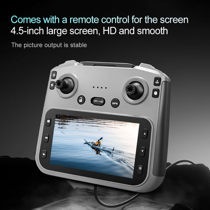 A16  GPS Brushless Drone With Screen Remote 5G 3KM FPV 4-Way Obstacle Avoidance Quadcopter