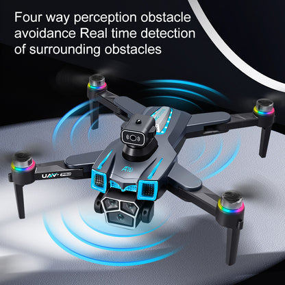 A19 PRO Brushless Drone 5.6" Screen Remote Optical Flow Obstacle Avoidance FPV Quadcopter