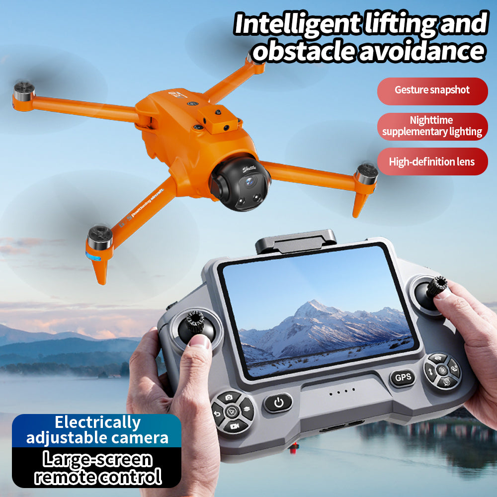 Intelligent Obstacle Avoidance Drone 360° Full Protection Safe Flight Handle Complex Environments Easily