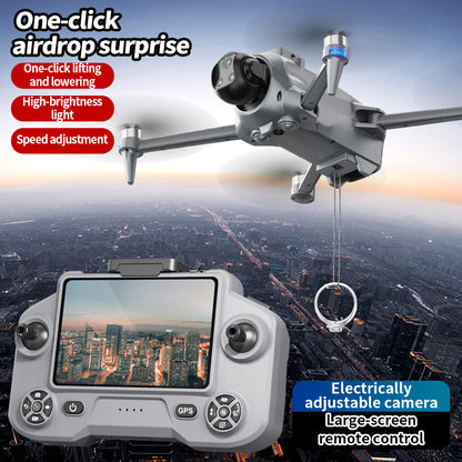 Intelligent Obstacle Avoidance Drone 360° Full Protection Safe Flight Handle Complex Environments Easily