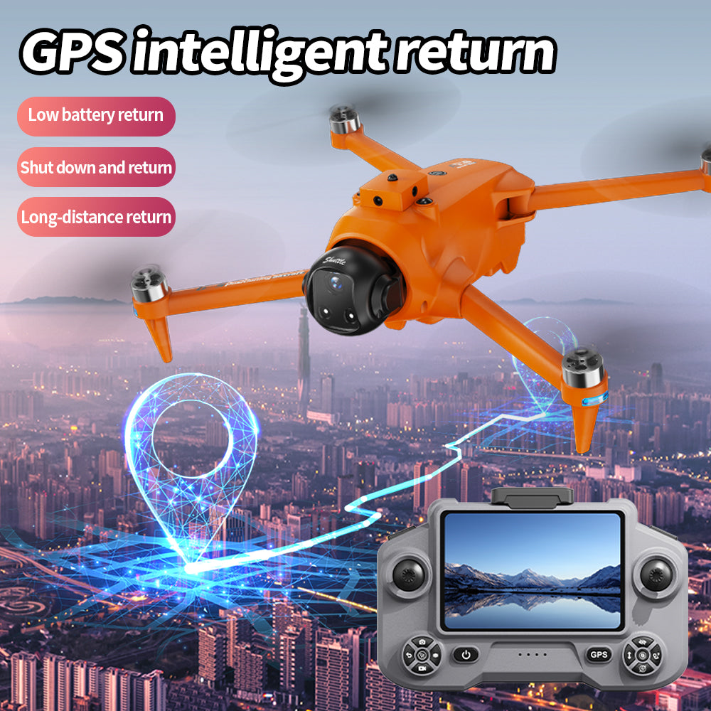 Intelligent Obstacle Avoidance Drone 360° Full Protection Safe Flight Handle Complex Environments Easily