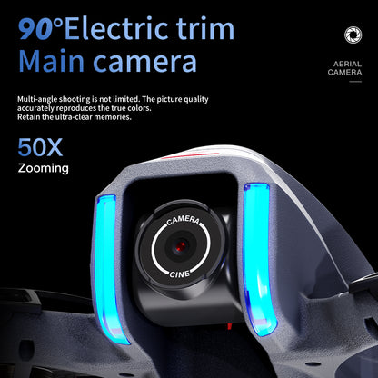AE21 Brushless Drone With 4.3" Screen Remote Dual Camera Infrared Obstacle Avoidance Quadcopter