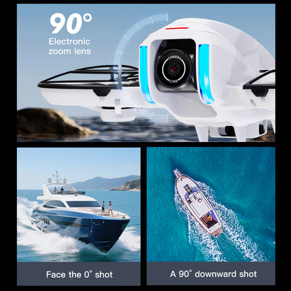 AE21 Brushless Drone With 4.3" Screen Remote Dual Camera Infrared Obstacle Avoidance Quadcopter
