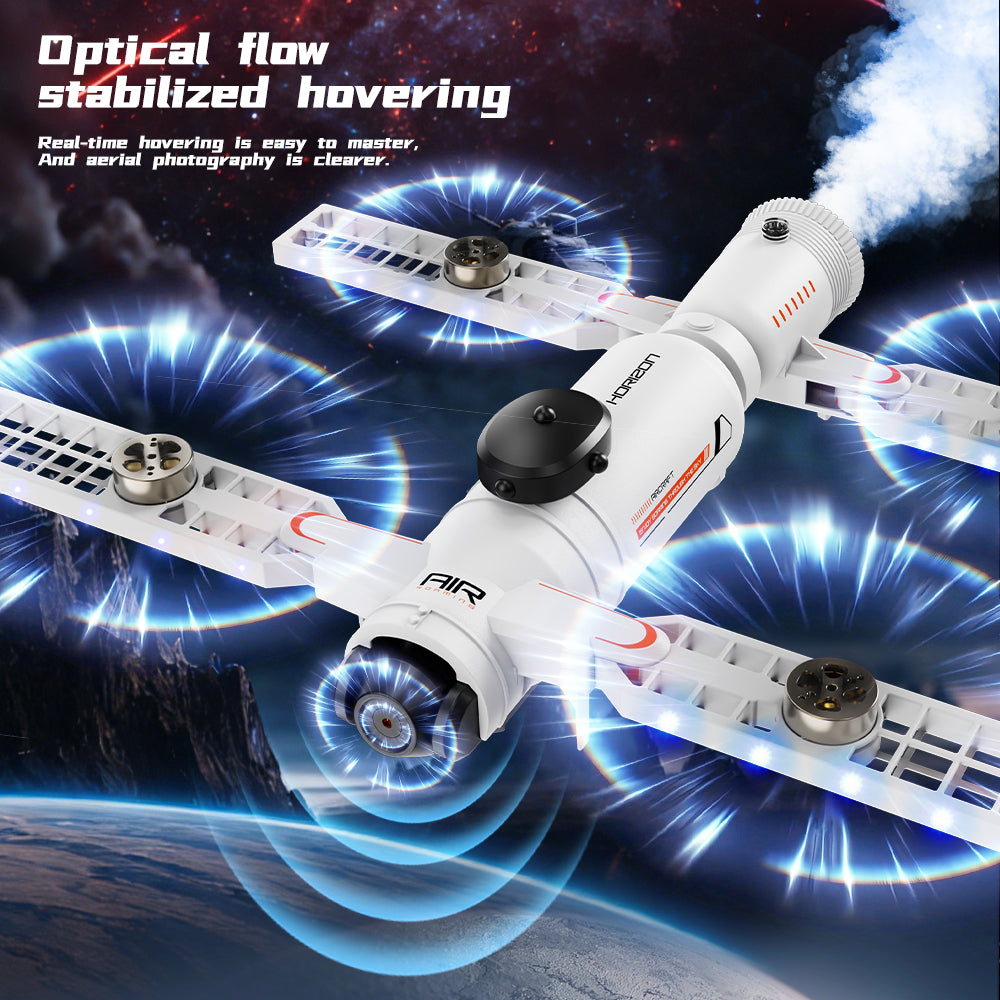 AE22 Brushless Drone 4.3" Screen Remote 5-Side Infrared Obstacle Avoidance Spray Function FPV Quadcopter