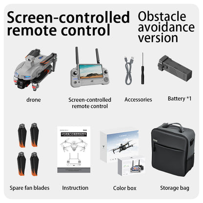 Drone with foldable landing gear, reduces wind resistance for smoother flight and shooting