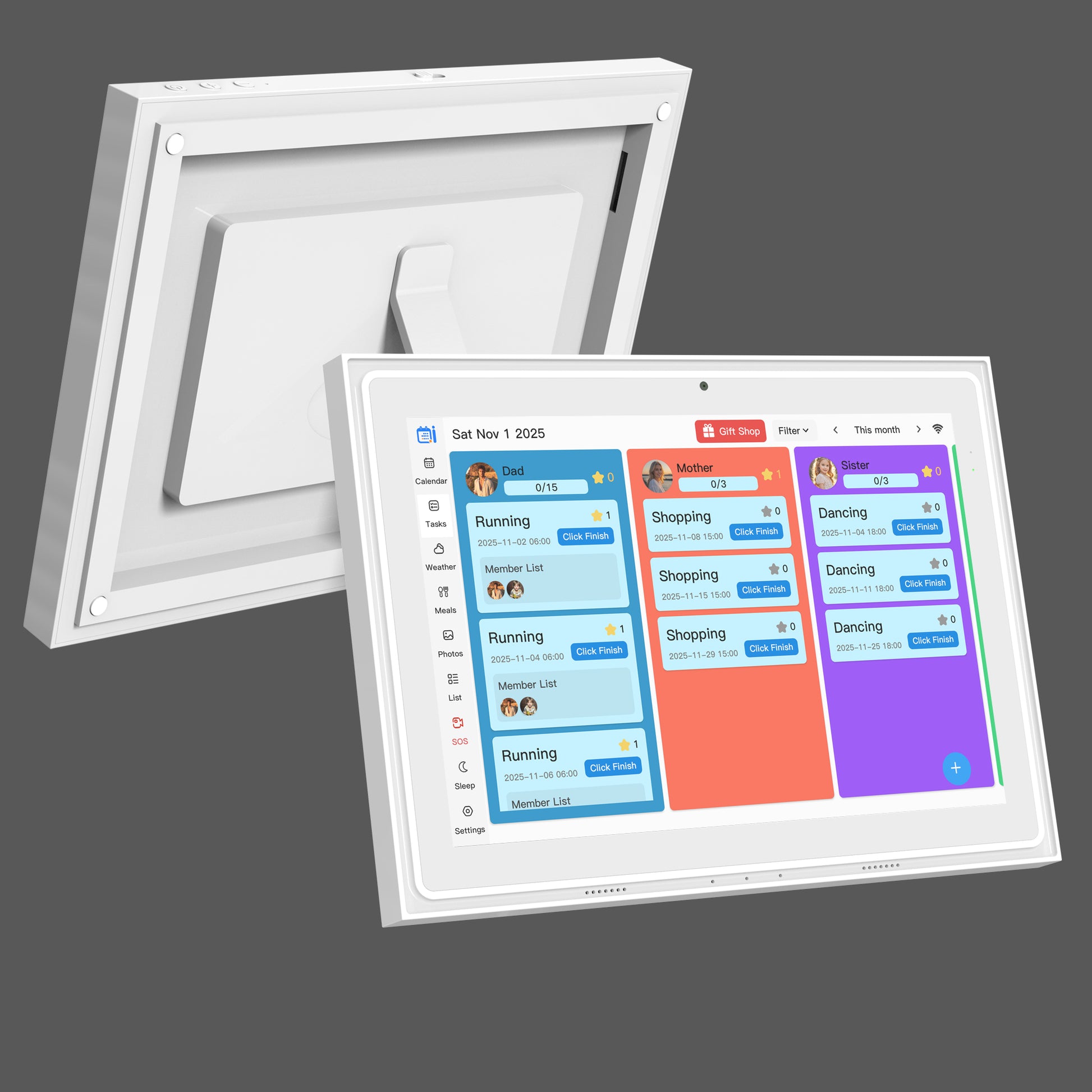 AI Calendar with Task List Auto Track Progress for Work Study