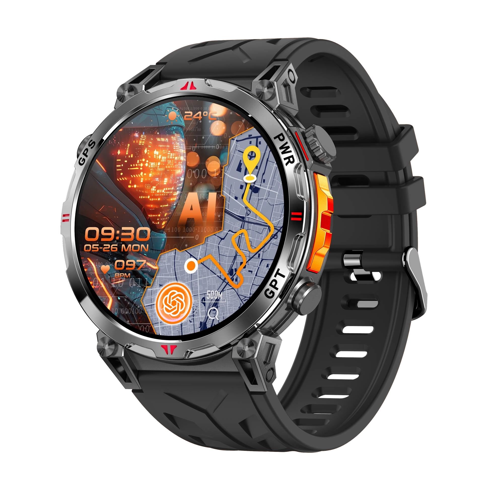 Basic smart watch with long standby time meets all your daily wearable tech needs