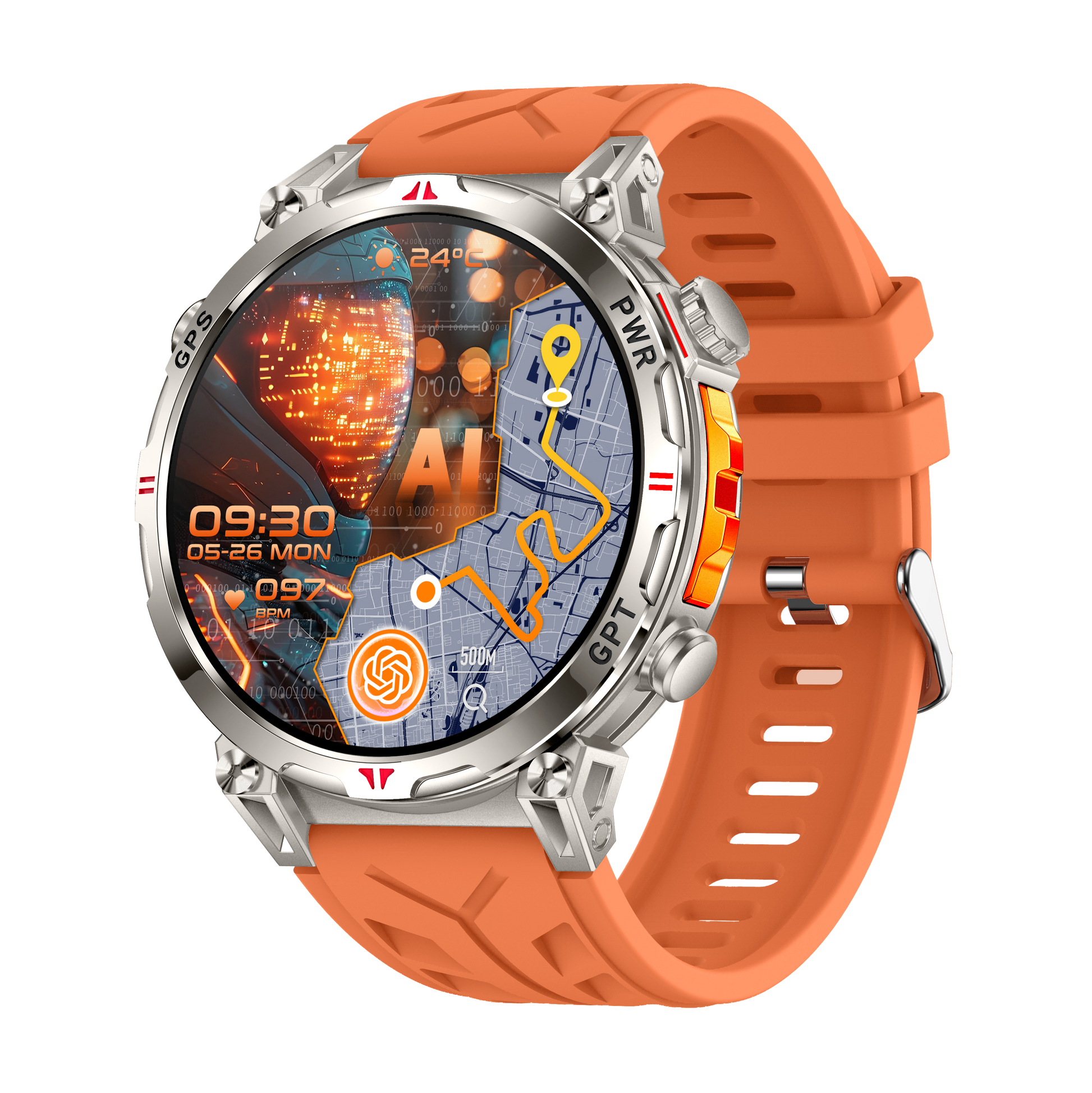 Basic smart watch with long standby time meets all your daily wearable tech needs