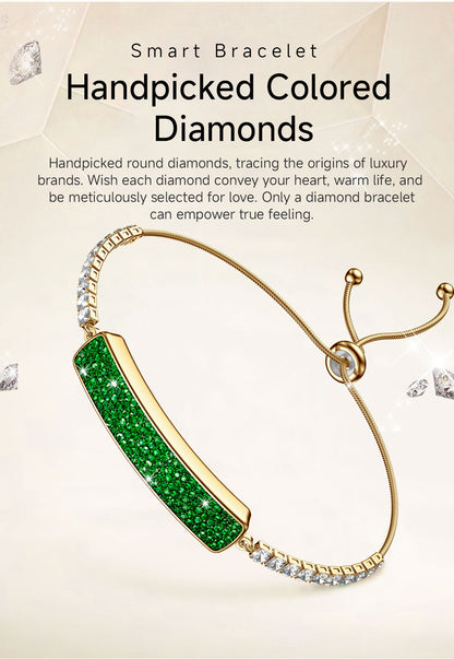 Slim and portable, smart bracelet connects every sports and daily moment.