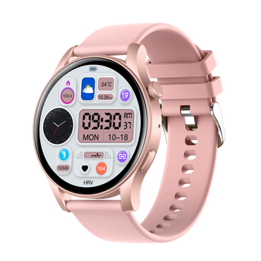 Sports smart watch with breathing training guides you to relax after intense exercis