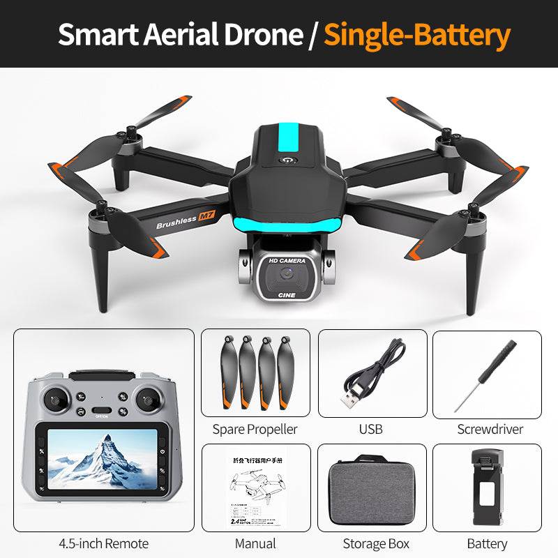 Portable Aerial Drone Lightweight Body Easy To Carry Record Scenery Anytime During Hiking & Mountaineering