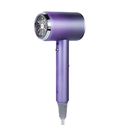Minimal luxury hair dryer, metal body, ion fast dry with both beauty and strength
