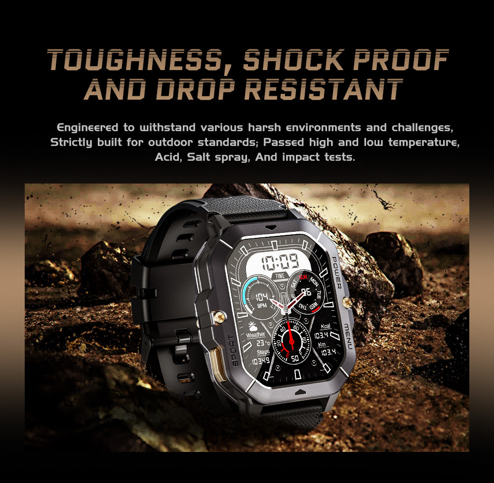 Smart anti-lost alarm, remind you when the watch is away from your phone