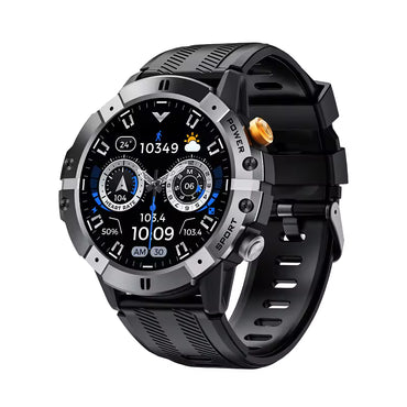 Smart watch with full health monitoring, accurate heart rate SpO2, 7+ days battery for ease