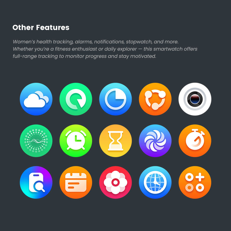 Professional sports smart watch with GPS accurate positioning for outdoor running