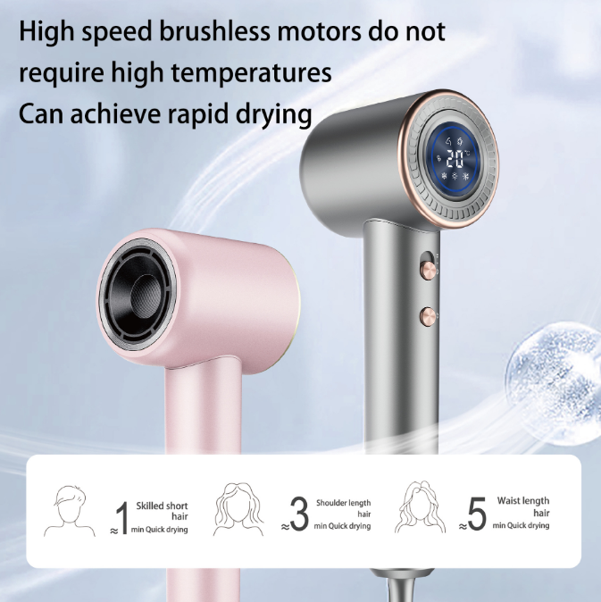 Quiet Low-noise Hair Dryer, No Disturbance at Home